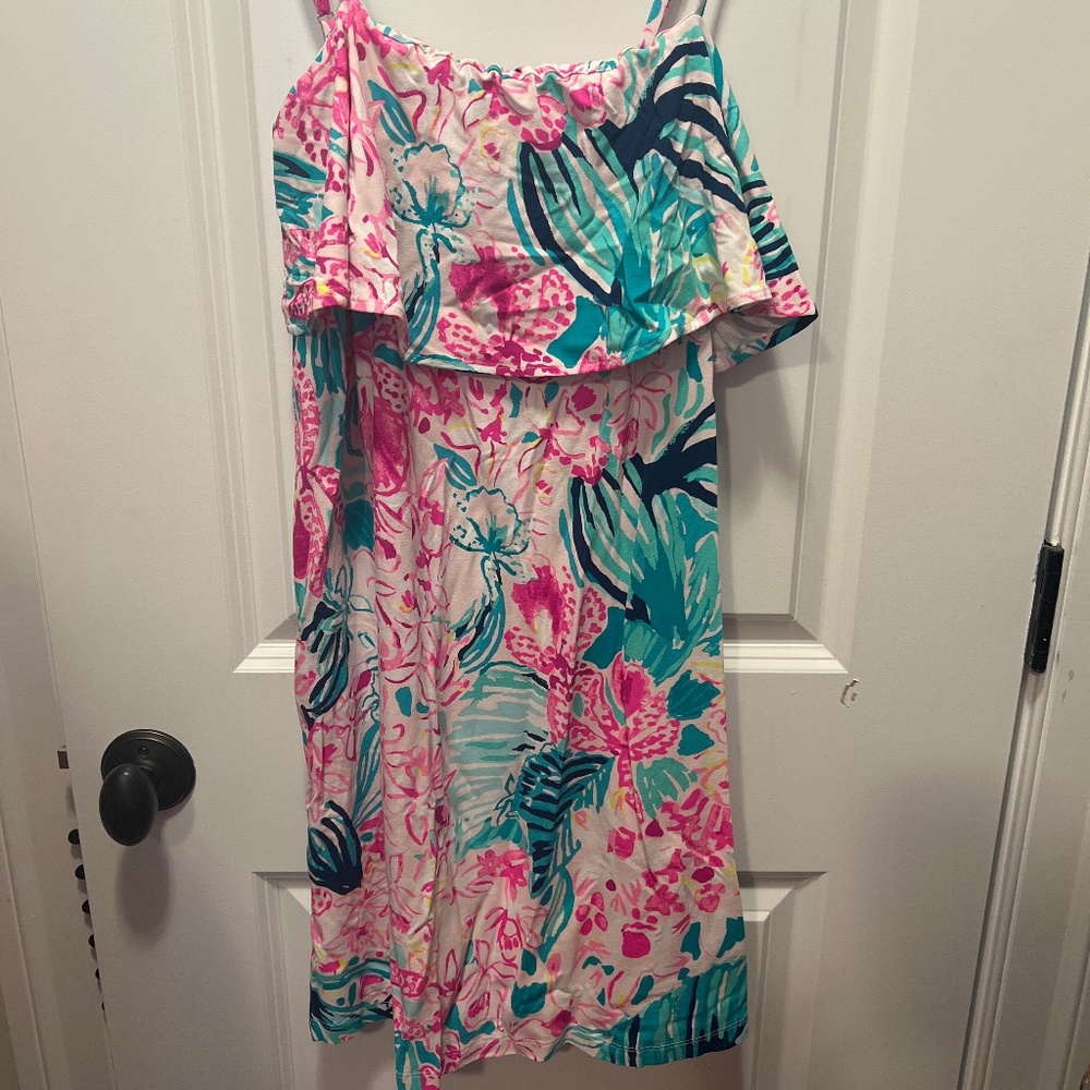 Spaghetti strap Lily Pulitzer mini dress